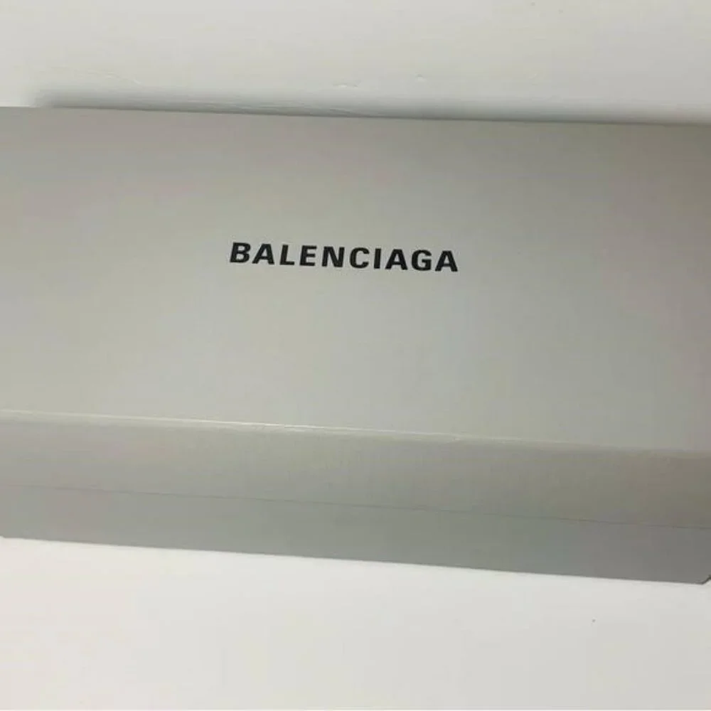 Balenciaga Men's Logo Mismatched Slide Sandal Size 8